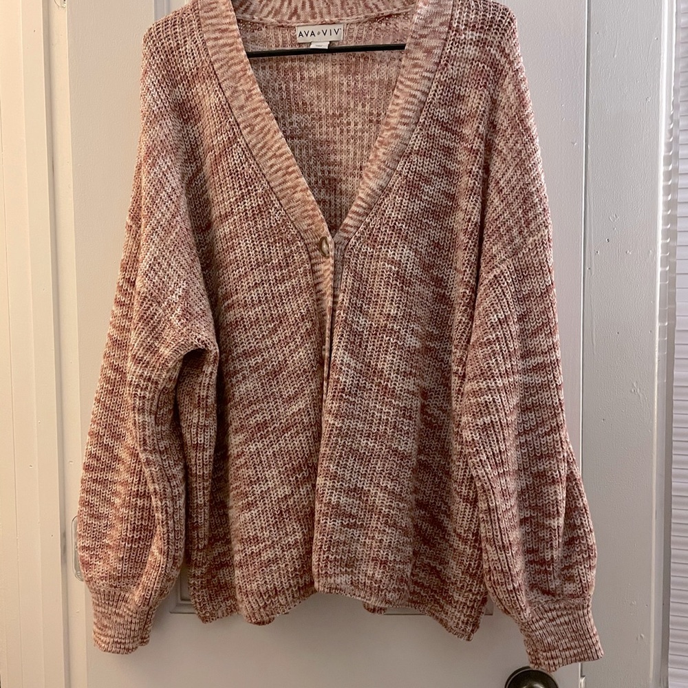 Ava & Viv Oversized Cardigan